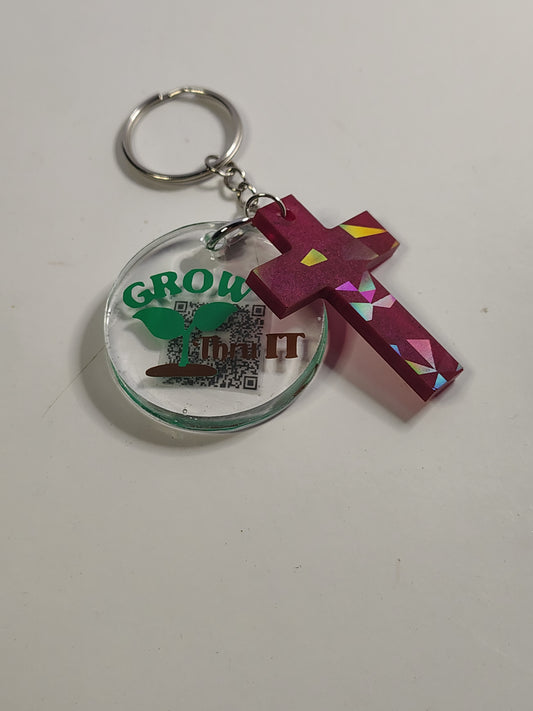 GTI Keychain W/cross