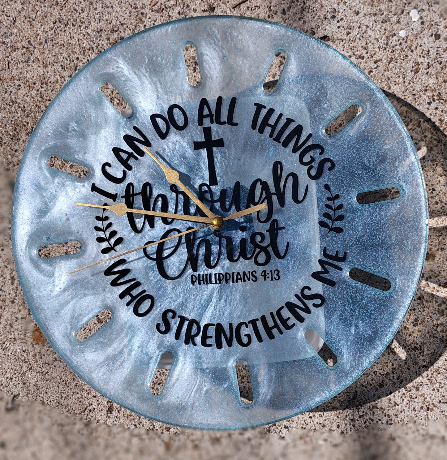 Philippians 4:13 Clock