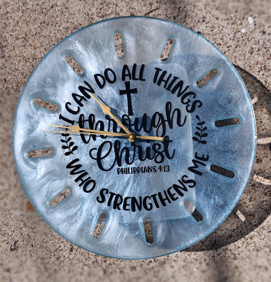 Philippians 4:13 Clock